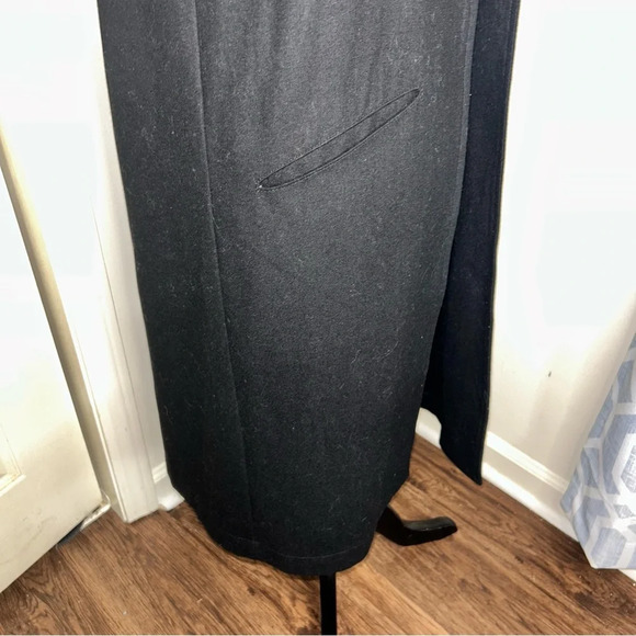 Steve Madden Faux-Fur collared Midi coat Vest XS/S - Picture 4 of 12